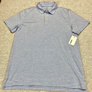 Sonoma Goods For Life The Super Soft Stretch Fabric Polo Blue Size M New $19.99